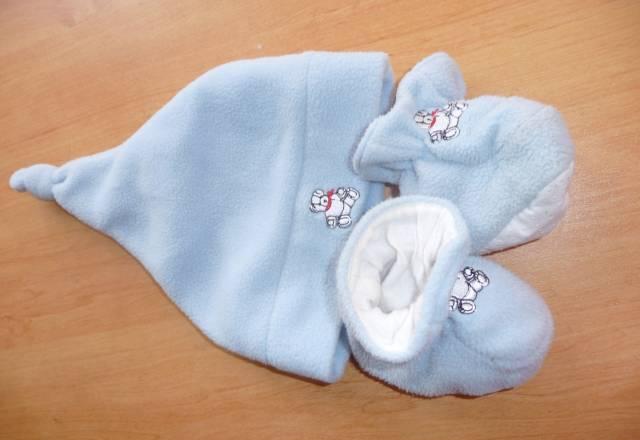 Шапка и пинетки Санкт-Петербург