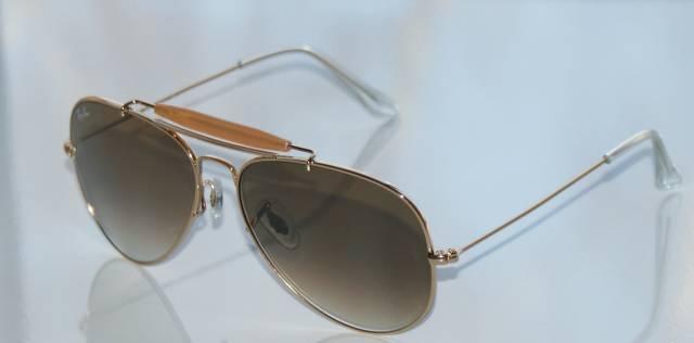 Ray Ban 3407 aviator Gold/Large Москва