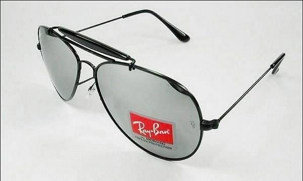 Ray Ban 3029 shooter Black/Mirror Москва