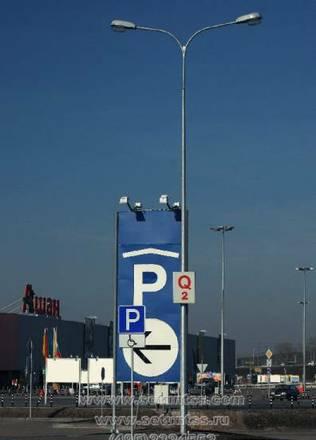 Наружное освещение. Опоры, мачты, столбы освещения . Москва