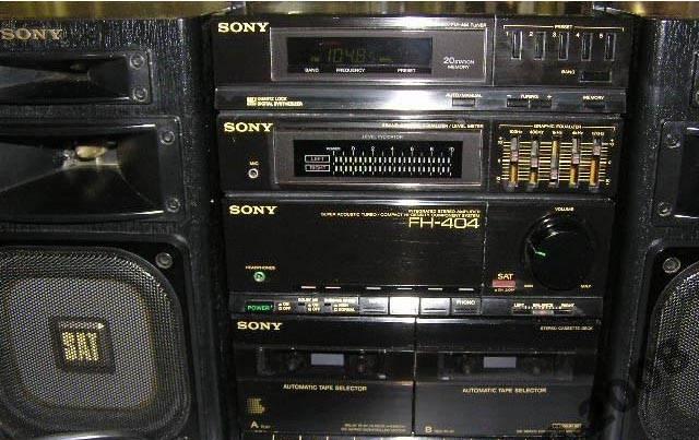 Магнитола Sony-винтаж Москва