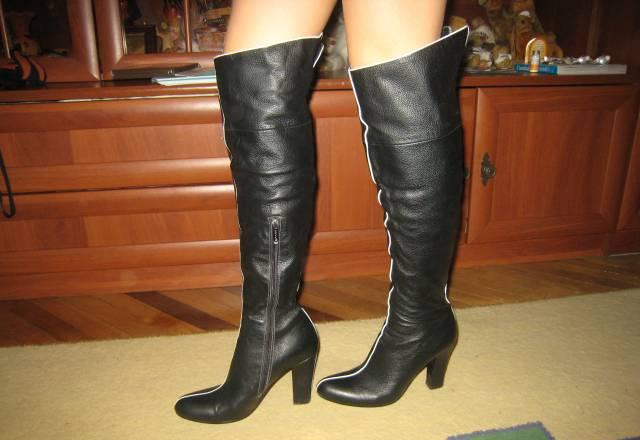 Новые недорогие демисезонные сапоги из Италии Санкт-Петербург