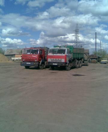Камаз самосвал 55102 с прицепом Назарово