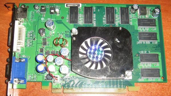 Видеокарта Jetway GF6600 PCI-E 256Mb б/у Челябинск