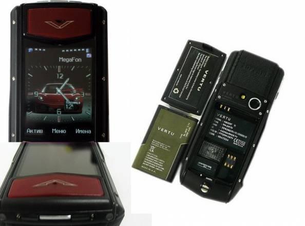 Vertu ascent Ti ferrari nero  точная копия Москва