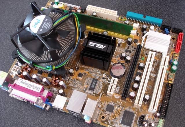 Материнка LGA775 с процессором и памятью Санкт-Петербург