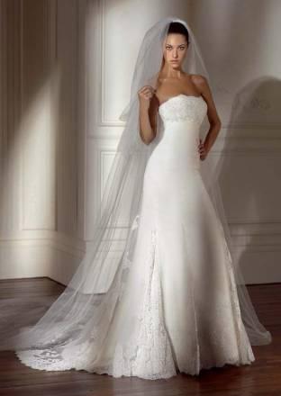 Скидка 50 Новое свадебное платье Pronovias, 44 Москва