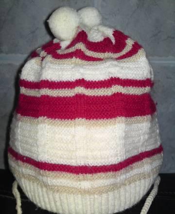 Шапка для девочки осень-весна Москва