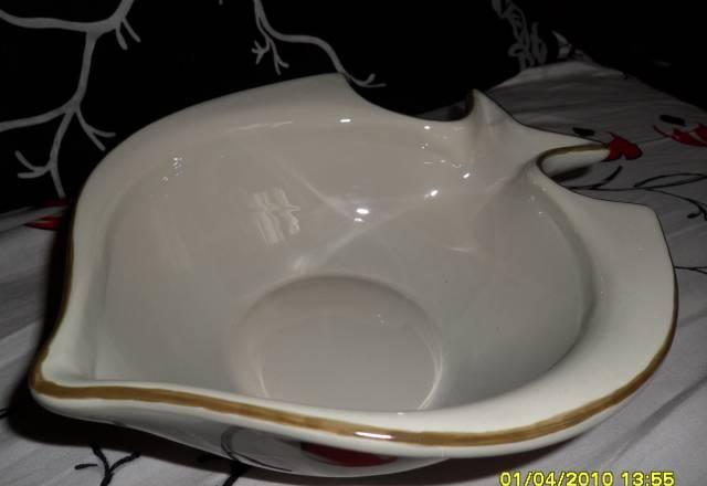 Салатник керамический большой и пиала в форме рыб Москва