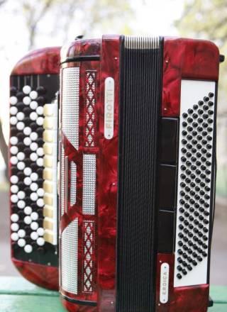 Полный баян Firotti Eroica, Италия Москва