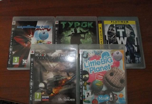 PS3 игры практически новые, дешево Москва