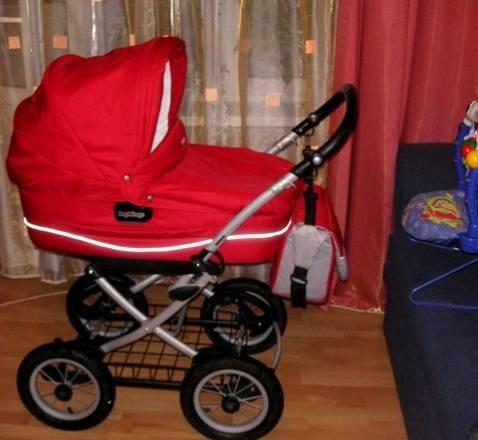 Коляска Peg Perego Culla Vello с сумкой Москва