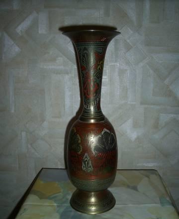 Ваза (Индия) в хорошем состоянии Москва