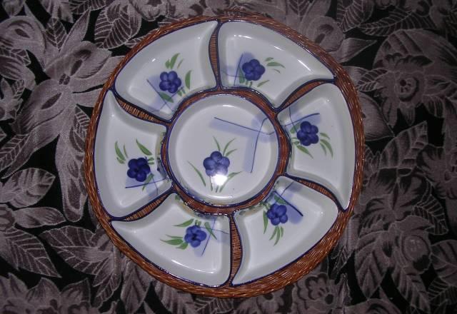 Фарфоровая менажница Москва