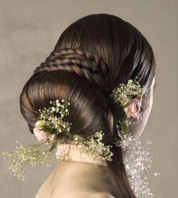 Свадебные и вечерние прически Москва