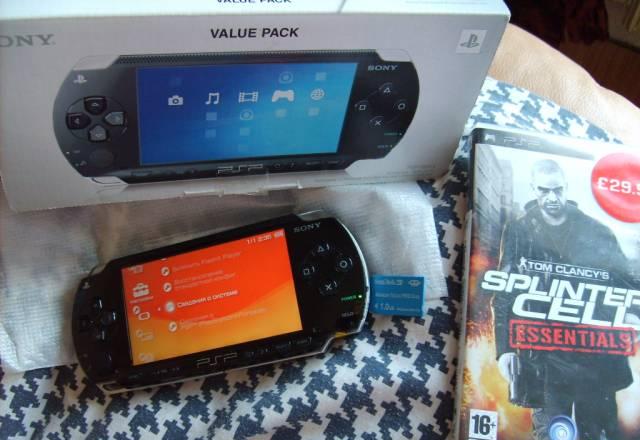 PSP  fat+ флешка Москва