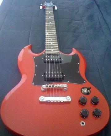 Продам эл/гитару epiphone G-310 R/CH + чехол Санкт-Петербург