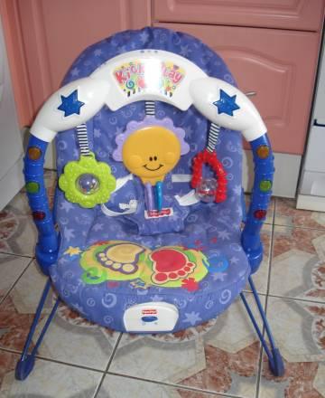 Кресло-шезлонг Ударяй и играй Fisher Price Санкт-Петербург