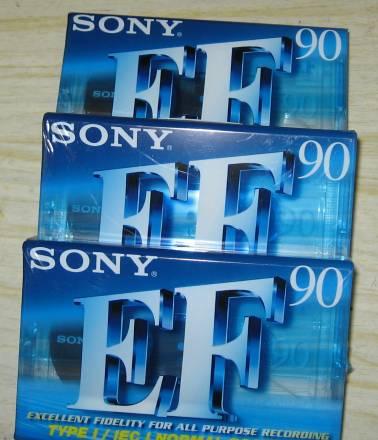 3 новые аудиокассеты sony Москва