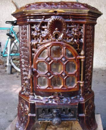 Печь (буржуйка)  франция начало 20в Ярославль