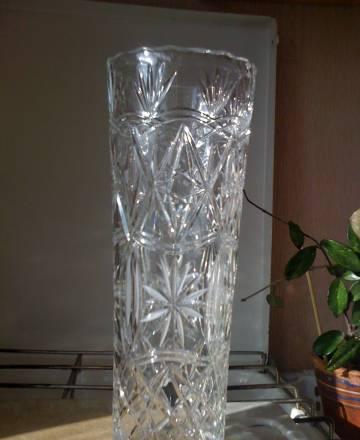 Новая хрустальная ваза.Гусь - хрустальный Москва