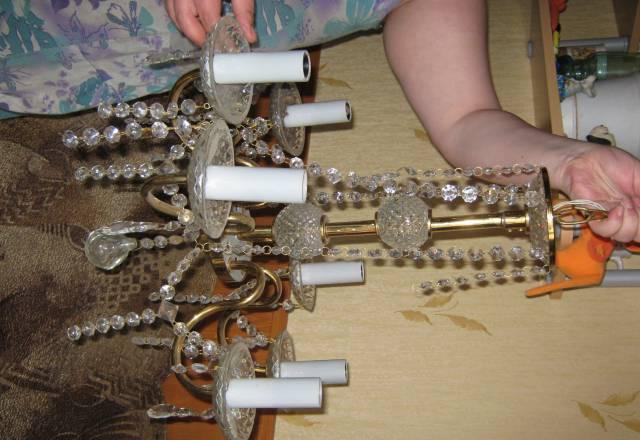 Люстра 6-ти рожковая Москва