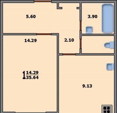 Квартира Люблино Москва