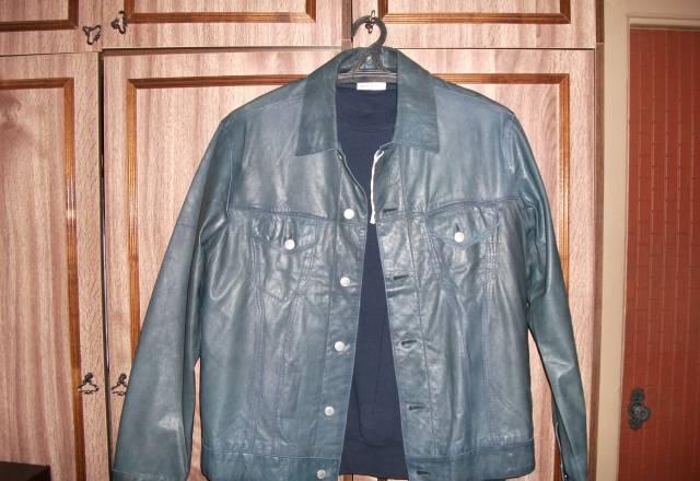 Кожанaя курттка Levis Blue Star Москва