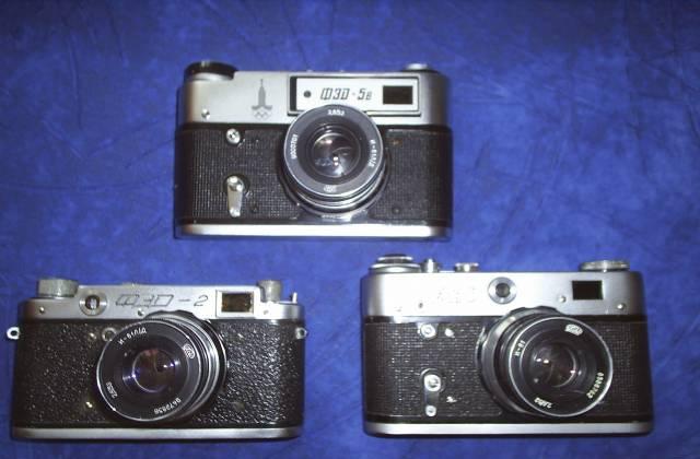 Фотоаппарат фэд-2, фэд-3, фэд-5 Москва