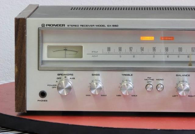 Винтажный ресивер Pioneer SX-550 Москва