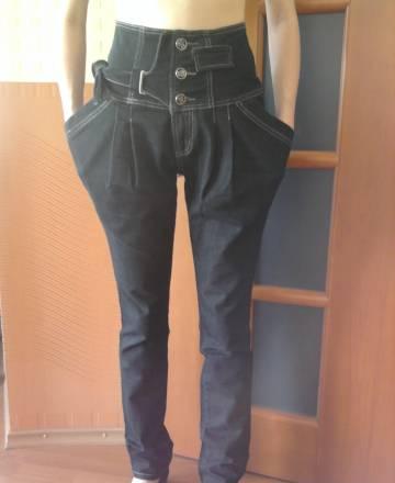 Джинсы-галифе черные, новые Санкт-Петербург