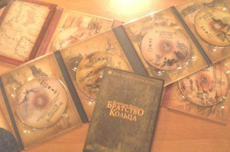 Собрание ДВД-дисков «Властелин колец» в 3-х ч. Санкт-Петербург