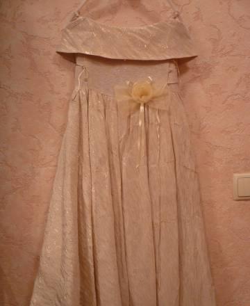 Платье парча атлас-шифон Москва