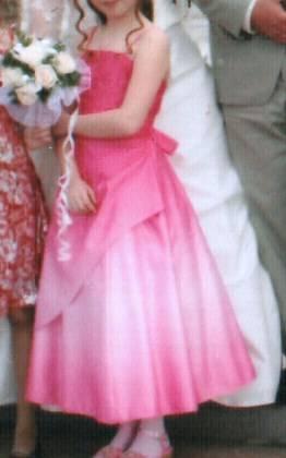Платье розовое для девочки р.110-116 Москва