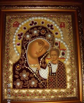 Иконы вышитые биссером Москва