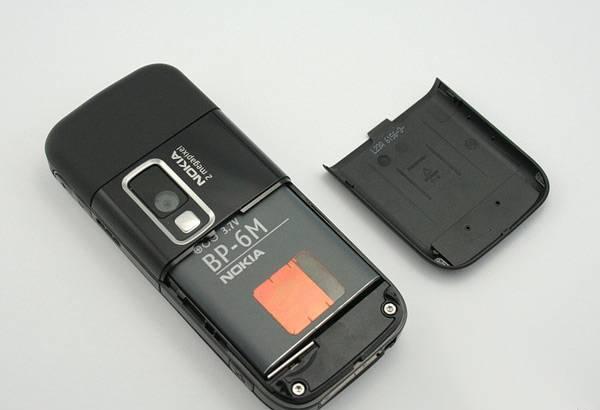 Аккумулятор BP-6M и задняя крышка от Nokia 6233 Москва