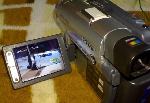 Sony DCR-DVD201E с проблемой Москва