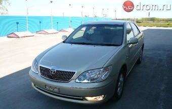 Toyota Camry, 2004 г.в., АКПП, пэп, литье, золото Новосибирск
