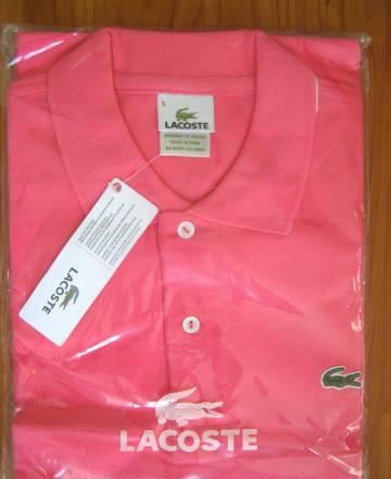 Поло Lacoste малиновое Размер XS (3) Санкт-Петербург