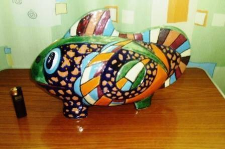 Авторская работа. Рыба Москва