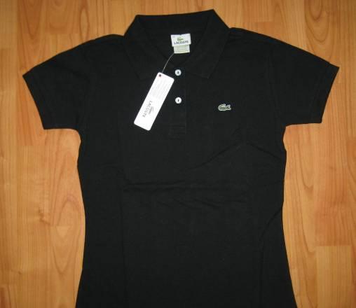 Поло Lacoste чёрное Размер XS (34) Санкт-Петербург