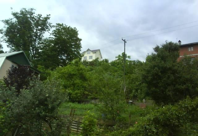 Участок земли с фундаментом и садом у Дендрария Сочи
