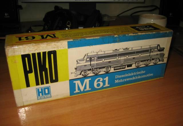 Тепловоз M61 piko HO 16,5mm Санкт-Петербург