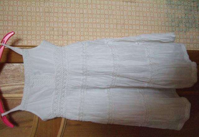 Новый сарафанчик белый Москва