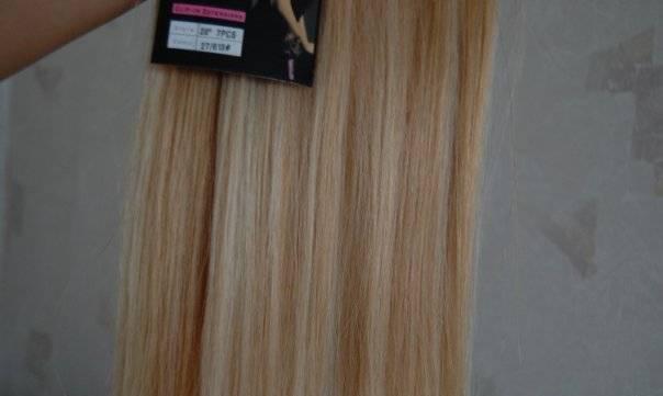 Пряди на заколках Москва