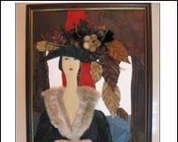 Картина из кожи Волгоград