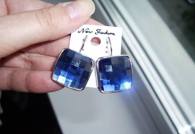 Синие серьги Москва