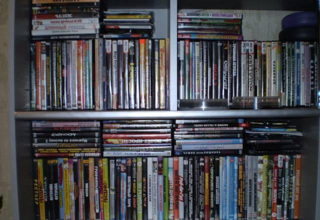 Большая коллекция CD и DVD  дешево Санкт-Петербург