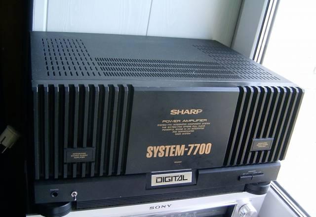 Усилитель мощности Sharp system-7700 Москва