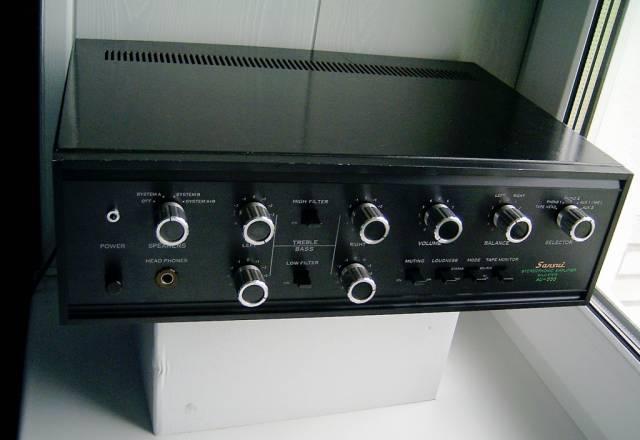 Винтажный стереоусилитель sansui AU-555 Санкт-Петербург